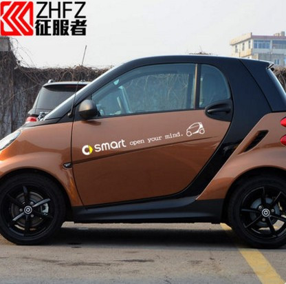 奔馳smart車(chē)身貼 拉花(huā) 改裝專用車(chē)貼紙 整車(chē)貼 汽車(chē)貼紙 包郵